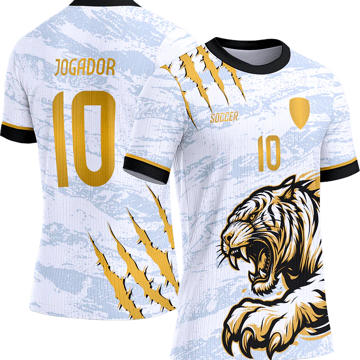 Arte Vetor Camisa Interclasse 378 Tigre 1
