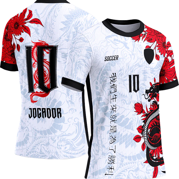Arte Vetor Camisa Interclasse 379 Dragão 1