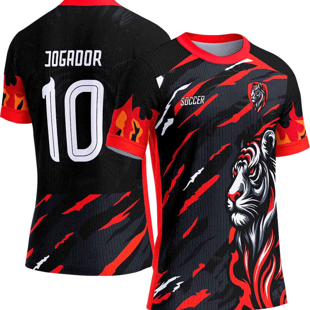 Arte Vetor Camisa Interclasse 383 Tigre 1