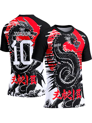 Arte Vetor Camisa Interclasse 388 Dragão