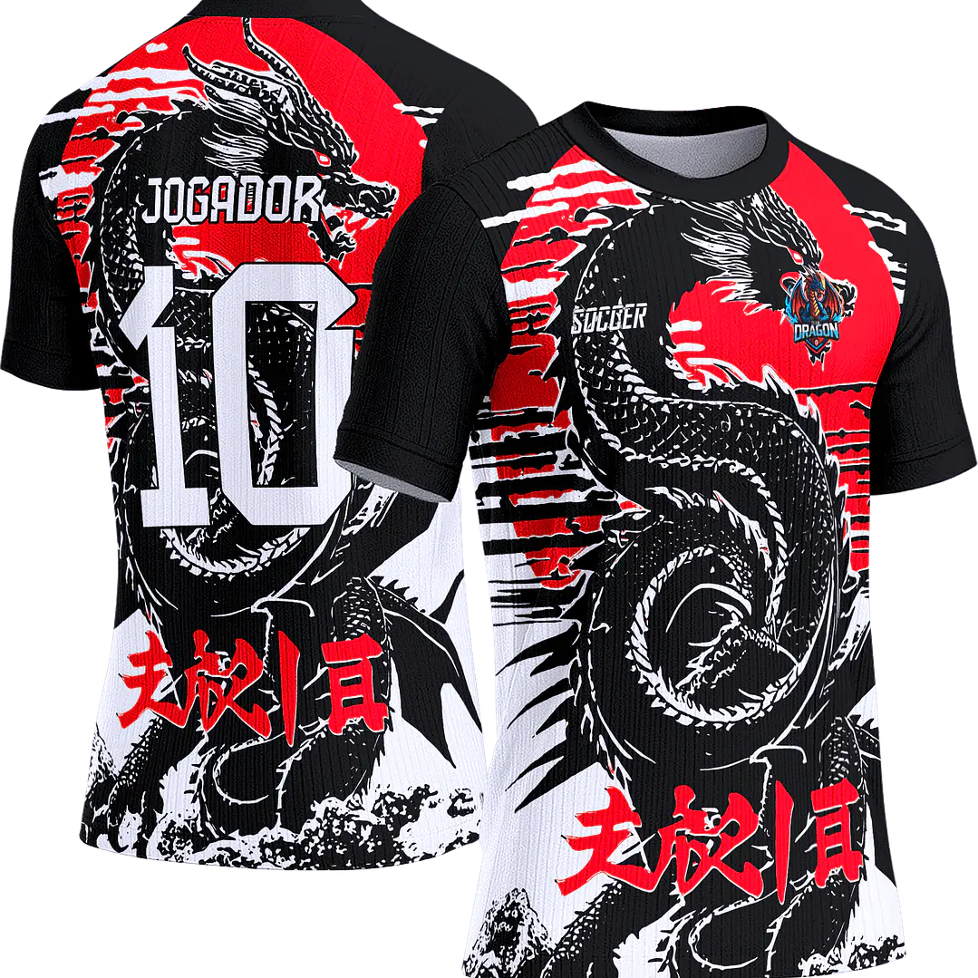 Arte Vetor Camisa Interclasse 388 Dragão 1
