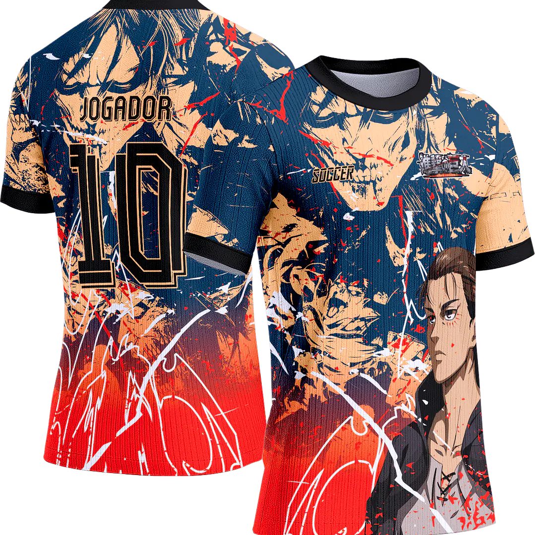 Arte Vetor Camisa Interclasse 389 Anime 1