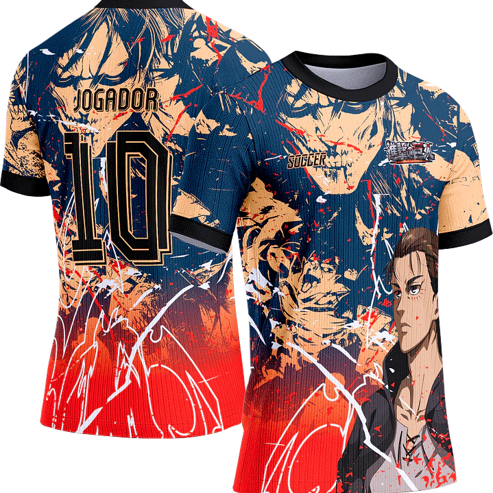 Arte Vetor Camisa Interclasse 389 Anime 1