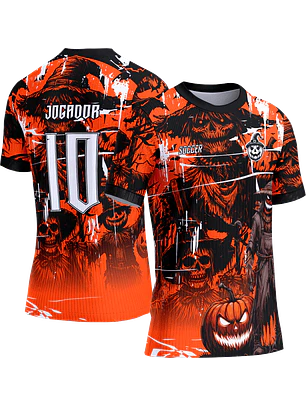 Arte Vetor Camisa Interclasse 390 Halloween