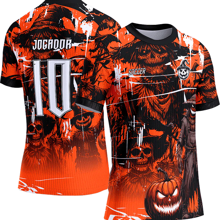 Arte Vetor Camisa Interclasse 390 Halloween 1