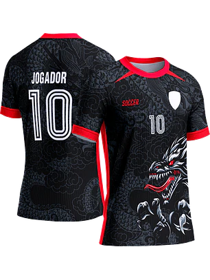 Arte Vetor Camisa Interclasse 398 Dragão