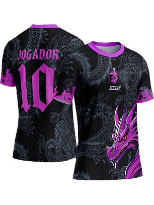 Arte Vetor Camisa Interclasse 401 Dragão