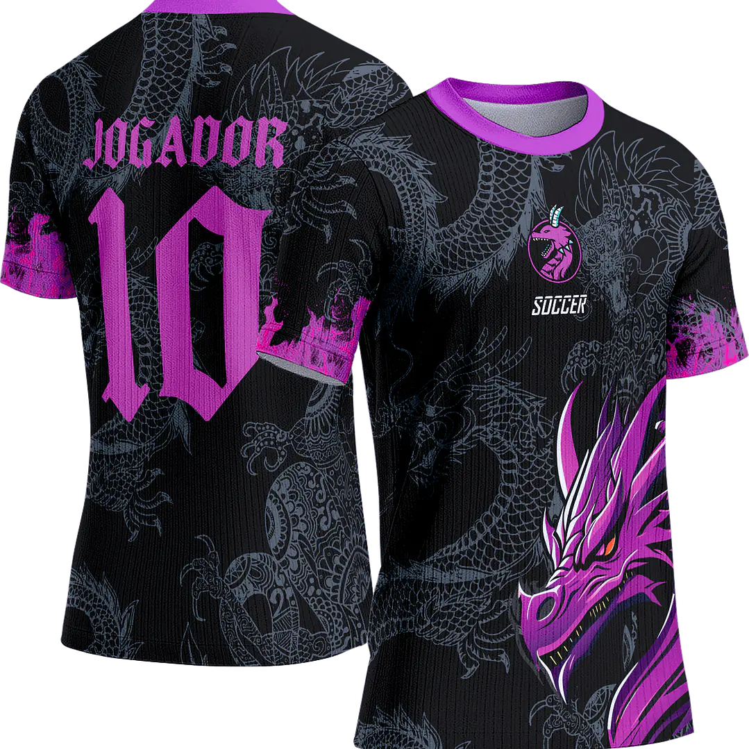 Arte Vetor Camisa Interclasse 401 Dragão 1