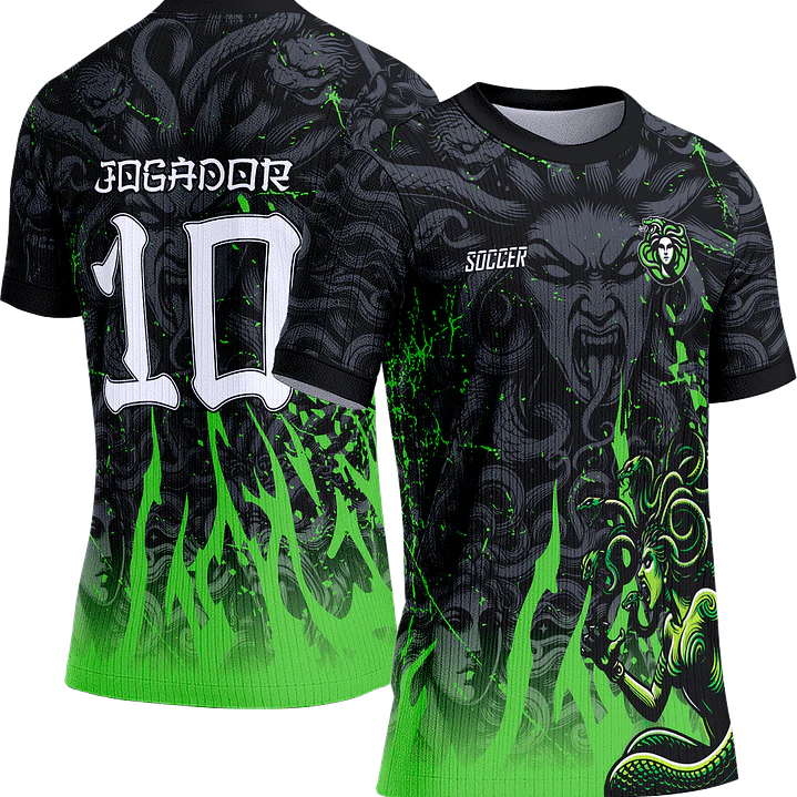 Arte Vetor Camisa Interclasse 408 Medusa 1