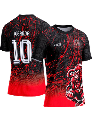 Arte Vetor Camisa Interclasse 409 Macaco