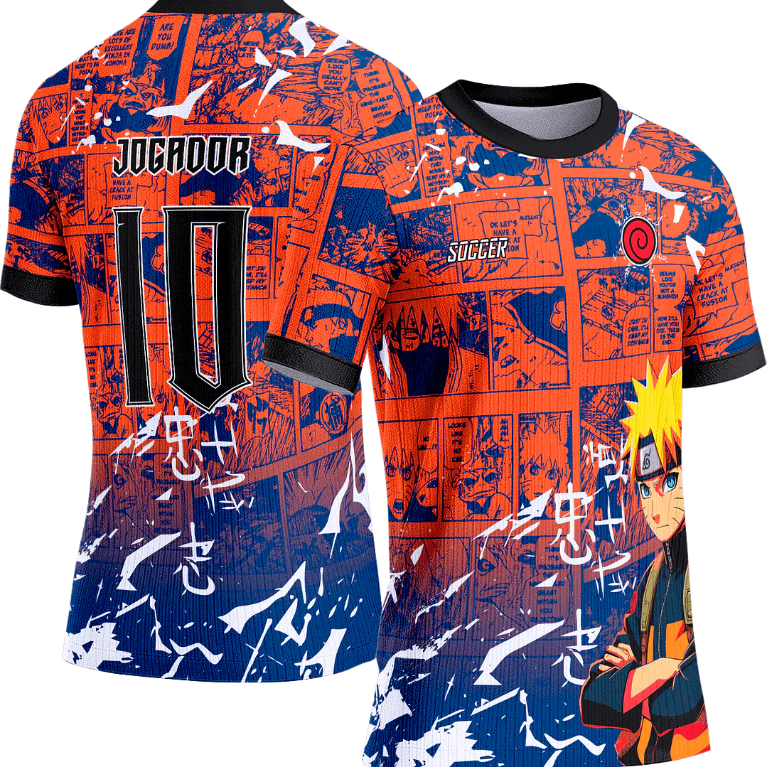 Arte Vetor Camisa Interclasse 410 Anime 1