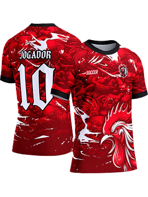 Arte Vetor Camisa Interclasse 420 Galo