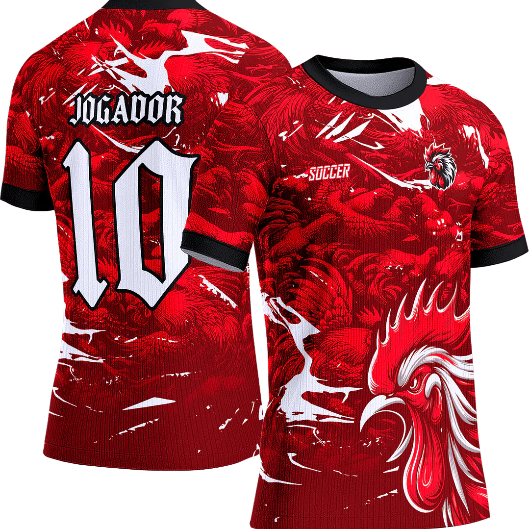 Arte Vetor Camisa Interclasse 420 Galo 1