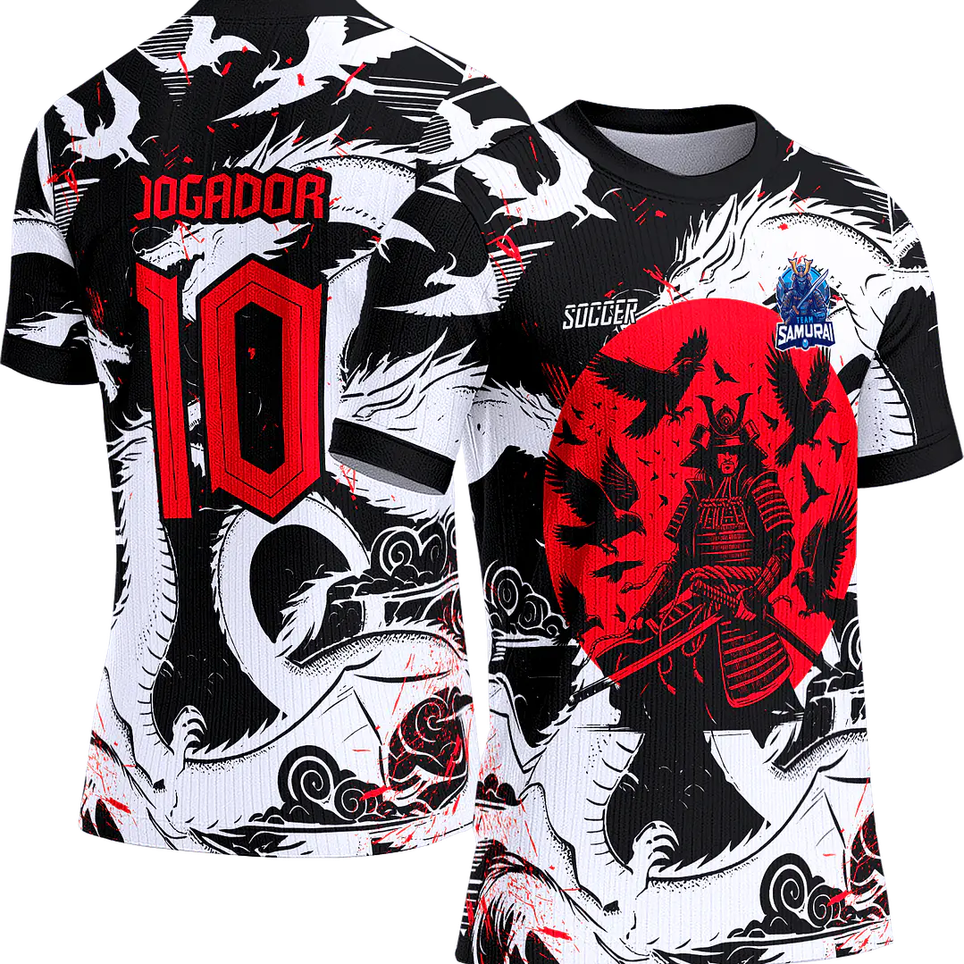 Arte Vetor Camisa Interclasse 422 Samurai 1