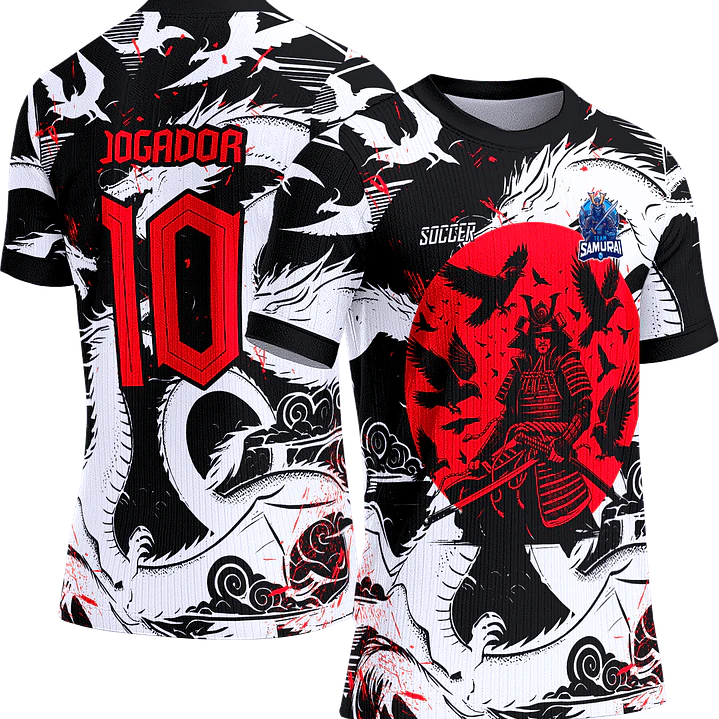Arte Vetor Camisa Interclasse 422 Samurai 1