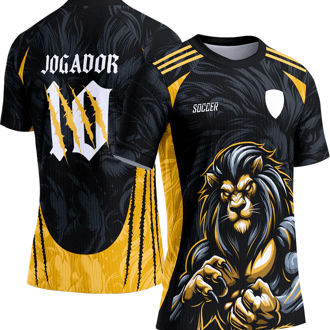 Arte Vetor Camisa Interclasse 424 Leão 1