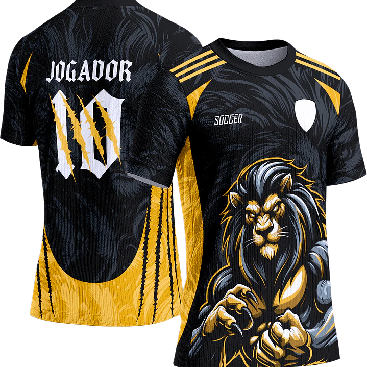 Arte Vetor Camisa Interclasse 424 Leão 1