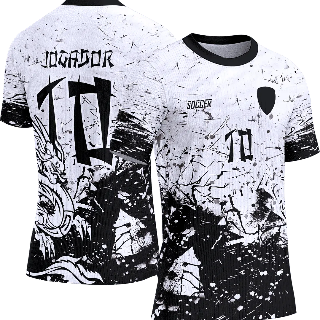 Arte Vetor Camisa Interclasse 425 Dragão 1