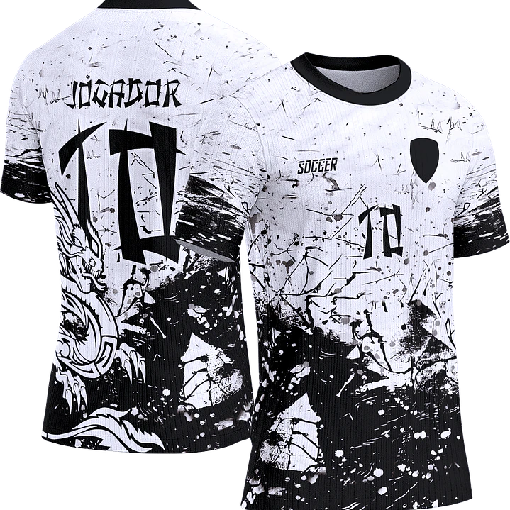 Arte Vetor Camisa Interclasse 425 Dragão 1
