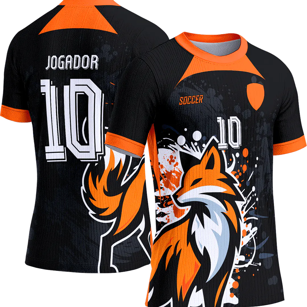 Arte Vetor Camisa Interclasse 426 Raposa 1