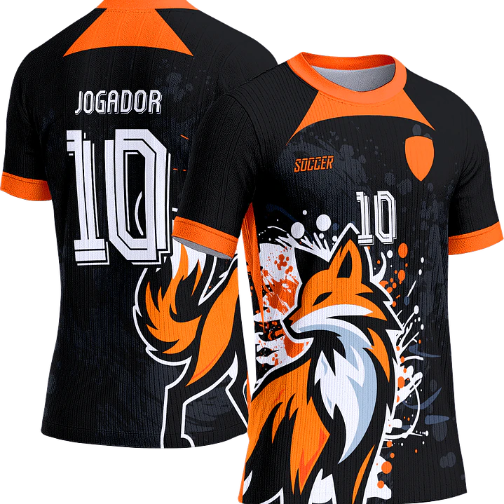 Arte Vetor Camisa Interclasse 426 Raposa 1