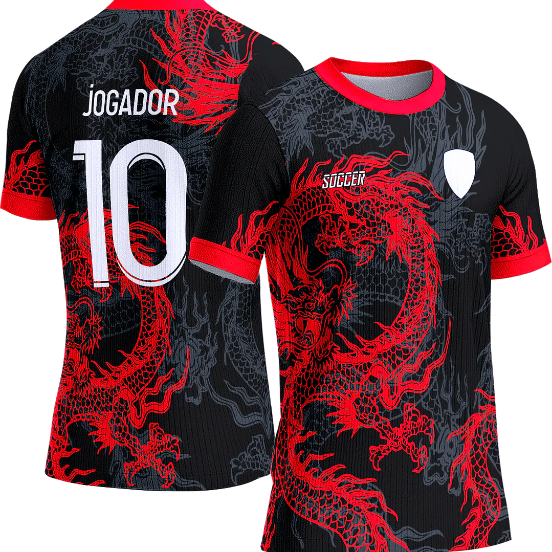 Arte Vetor Camisa Interclasse 427 Dragão 1