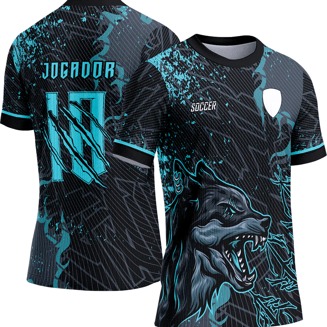 Arte Vetor Camisa Interclasse 429 Lobo 1