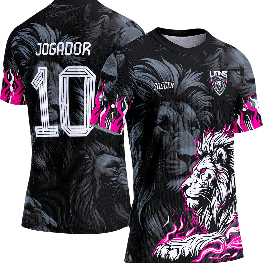 Arte Vetor Camisa Interclasse 431 Leão 1
