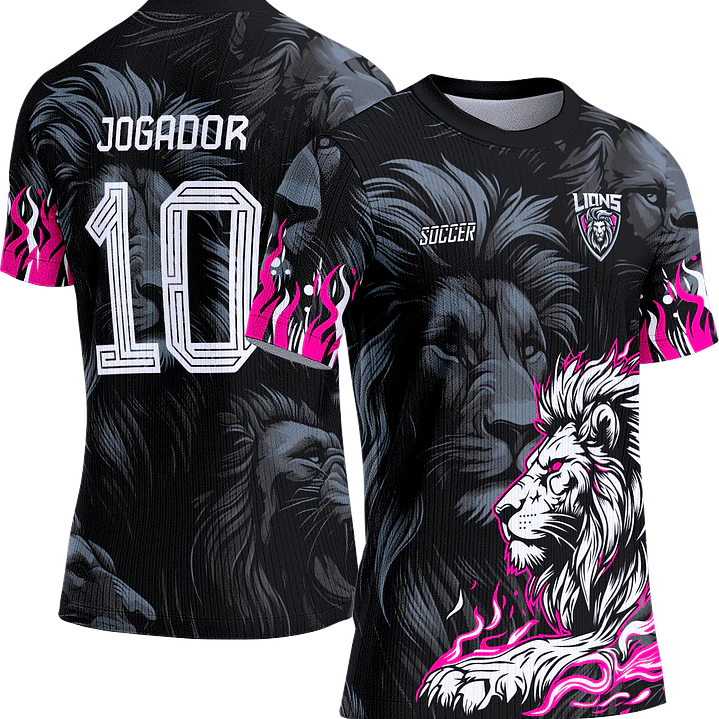 Arte Vetor Camisa Interclasse 431 Leão 1