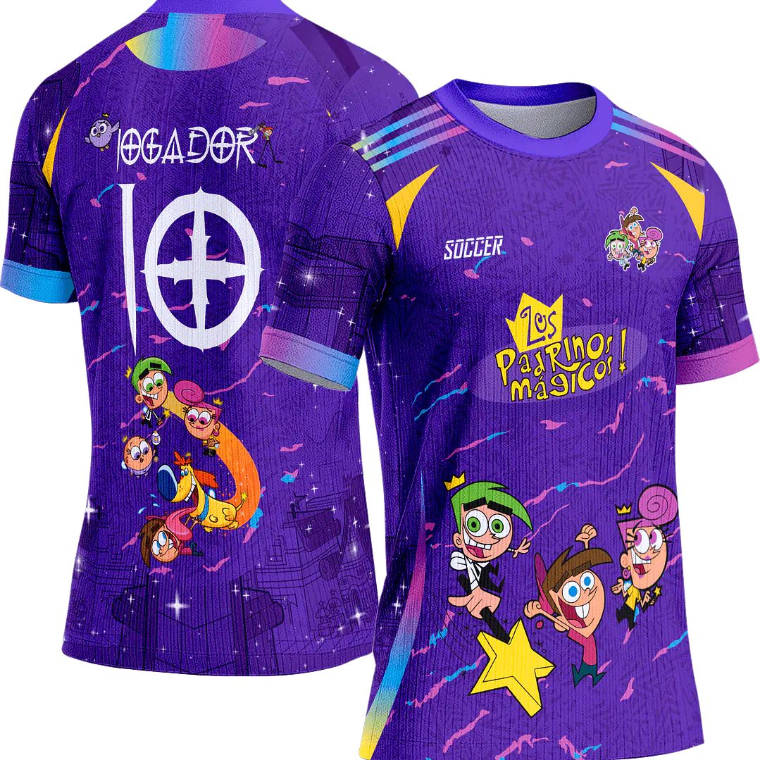Arte Vetor Camisa Interclasse 432 Padrinhos Mágicos 1