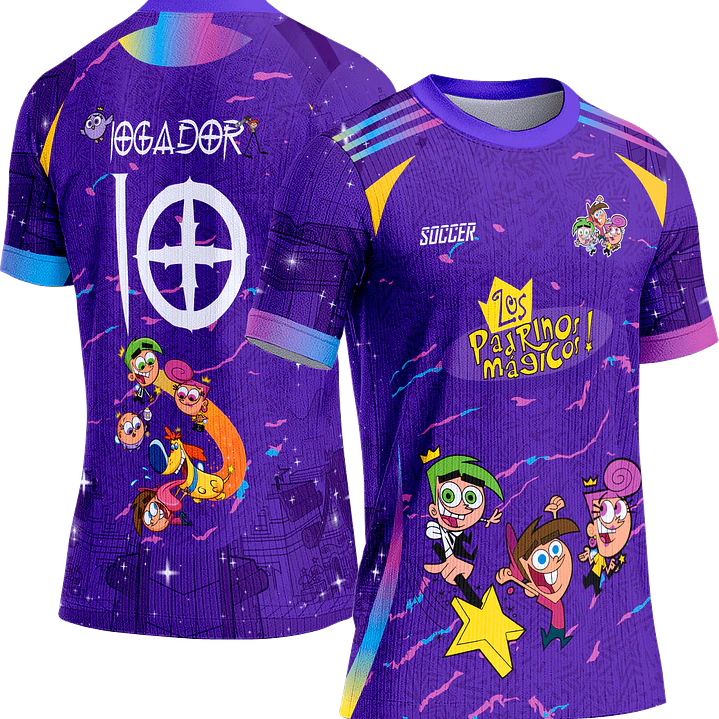 Arte Vetor Camisa Interclasse 432 Padrinhos Mágicos 1