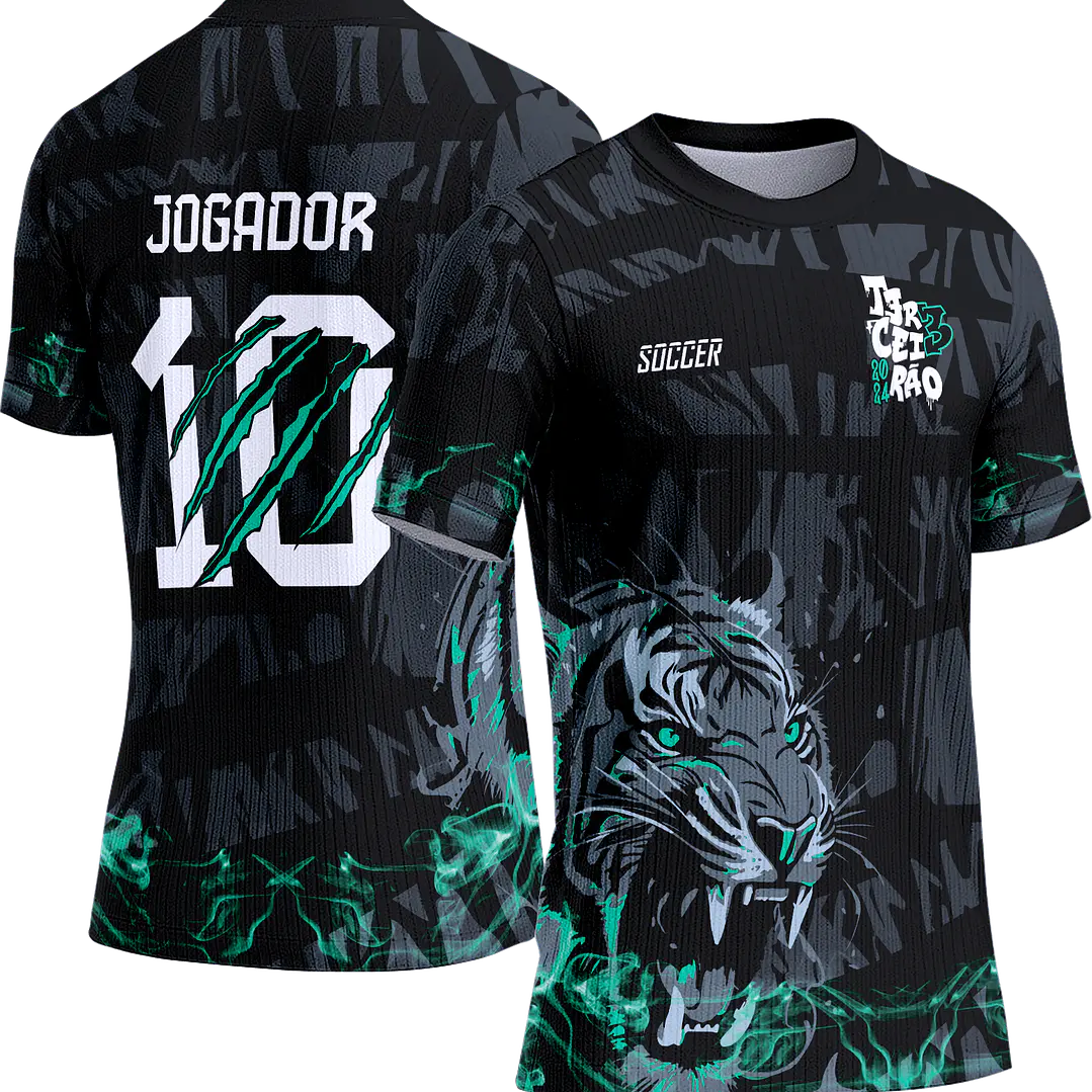 Arte Vetor Camisa Interclasse 434 Tigre 1