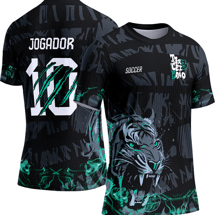 Arte Vetor Camisa Interclasse 434 Tigre 1