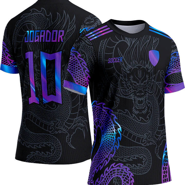Arte Vetor Camisa Interclasse 441 Dragão 1