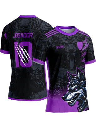 Arte Vetor Camisa Interclasse 443 Lobo