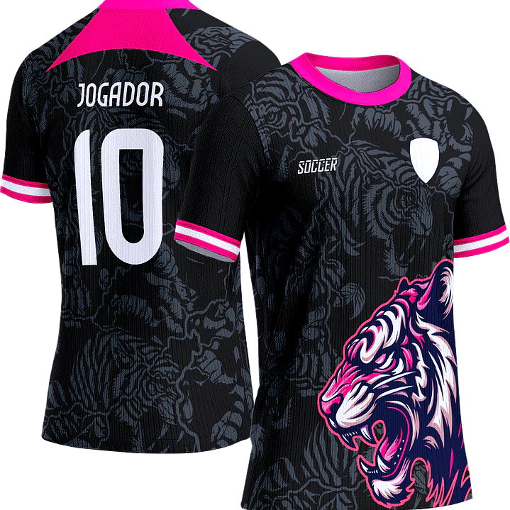 Arte Vetor Camisa Interclasse 447 Tigre 1