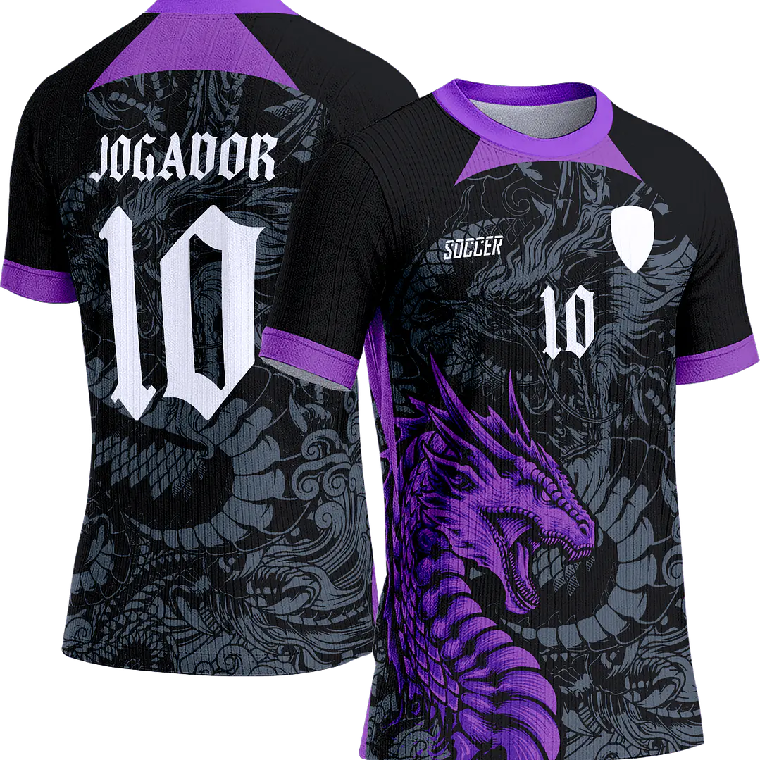 Arte Vetor Camisa Interclasse 448 Dragão 1