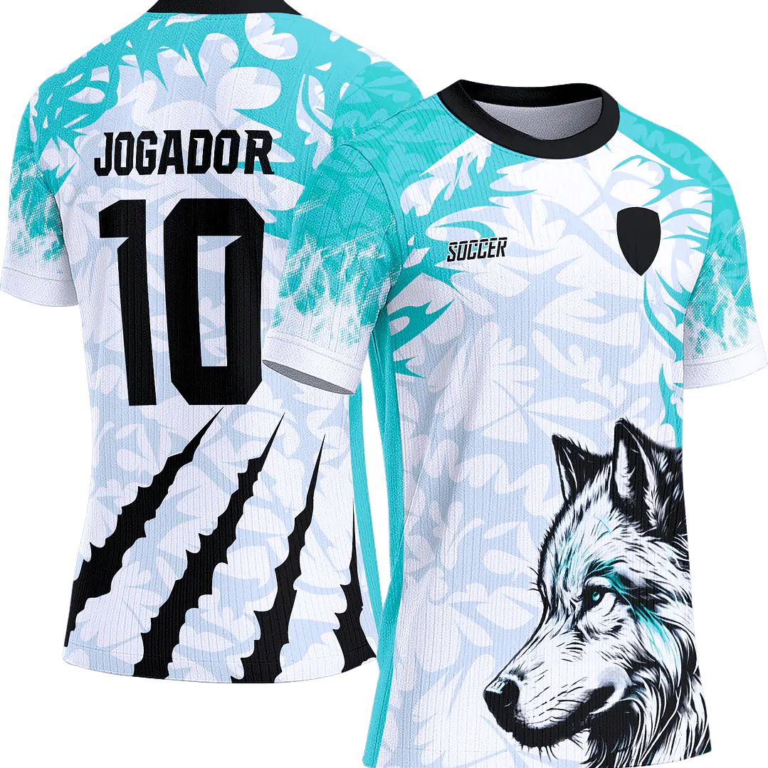 Arte Vetor Camisa Interclasse 452 Lobo 1
