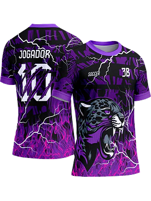 Arte Vetor Camisa Interclasse 456 Onça-Pintada