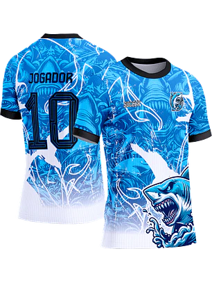 Arte Vetor Camisa Interclasse 457 Tubarão
