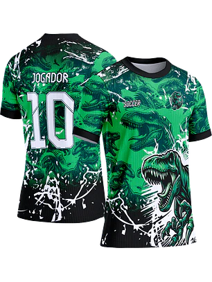 Arte Vetor Camisa Interclasse 461 Dinossauro