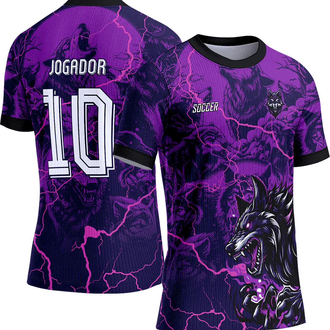 Arte Vetor Camisa Interclasse 462 Lobo 1