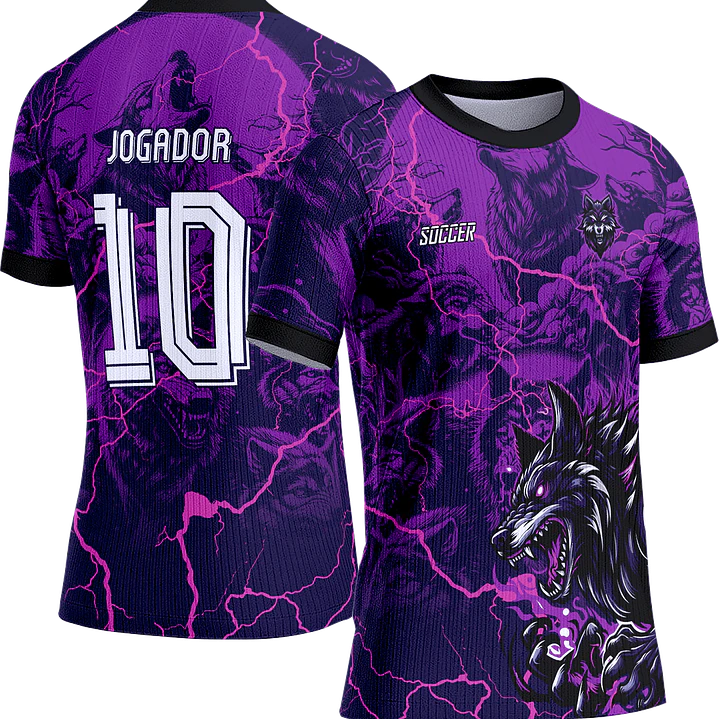 Arte Vetor Camisa Interclasse 462 Lobo 1