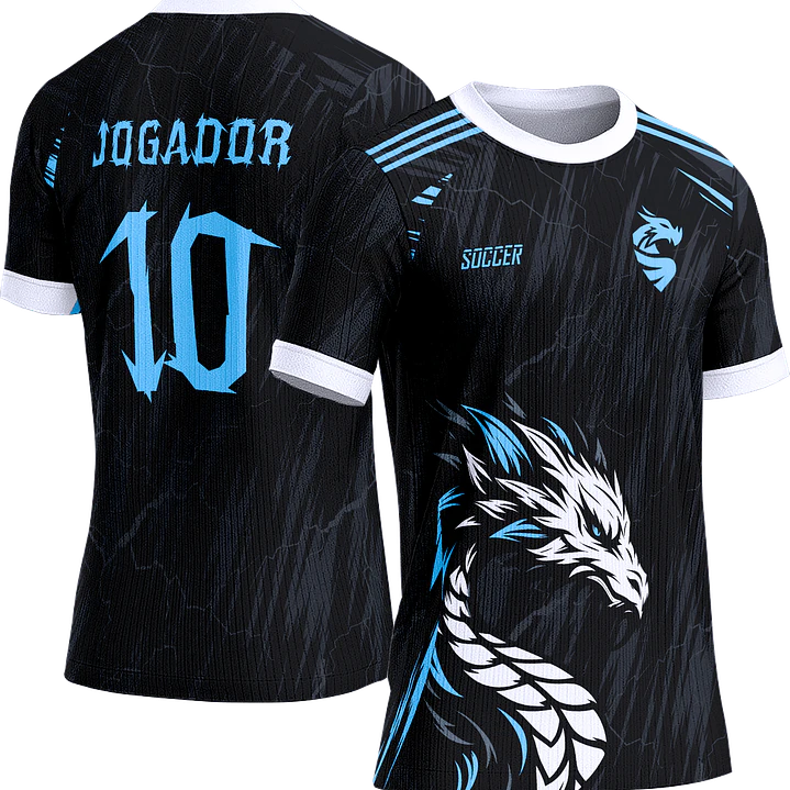 Arte Vetor Camisa Interclasse 465 Dragão 1
