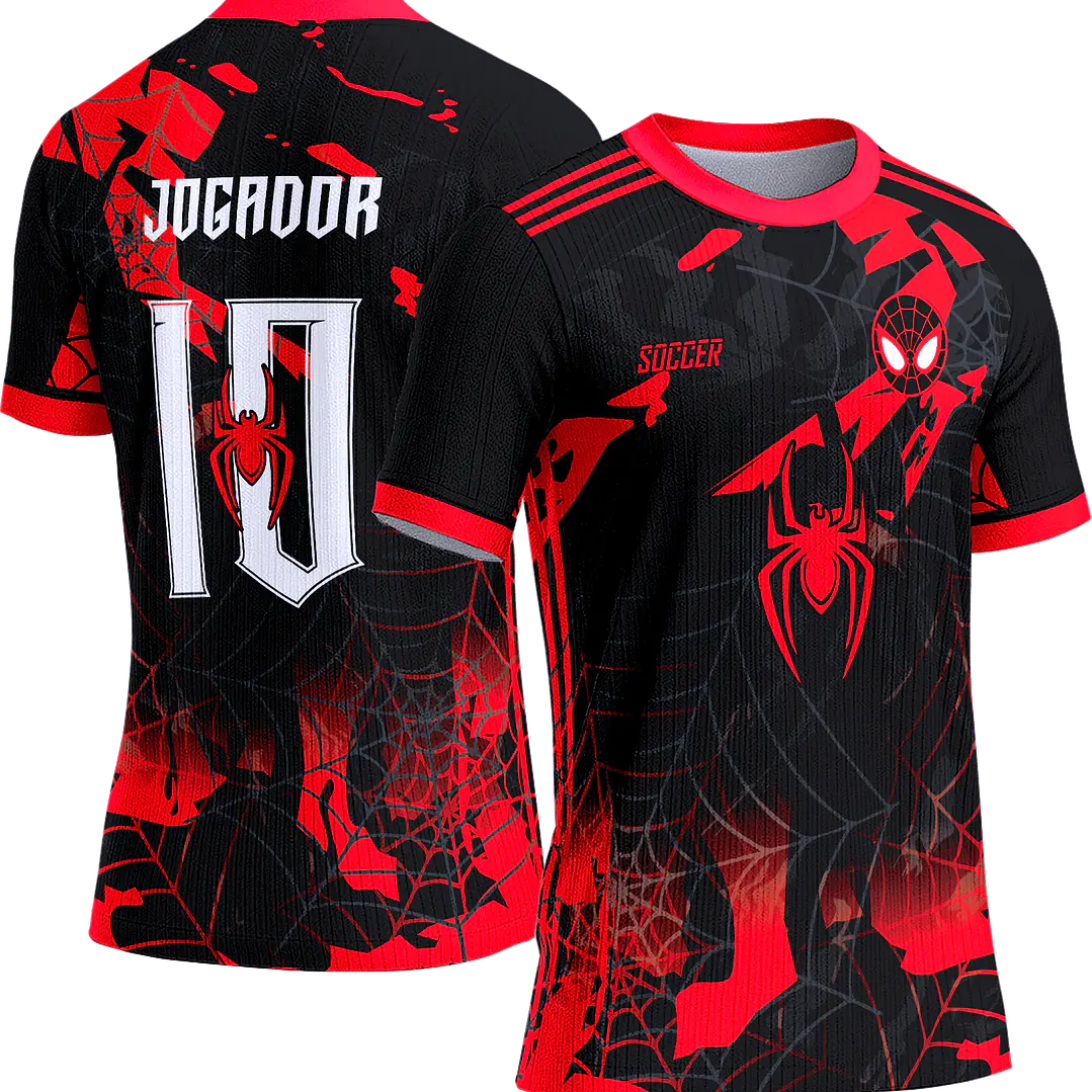 Arte Vetor Camisa Interclasse 468 Homem Aranha 1