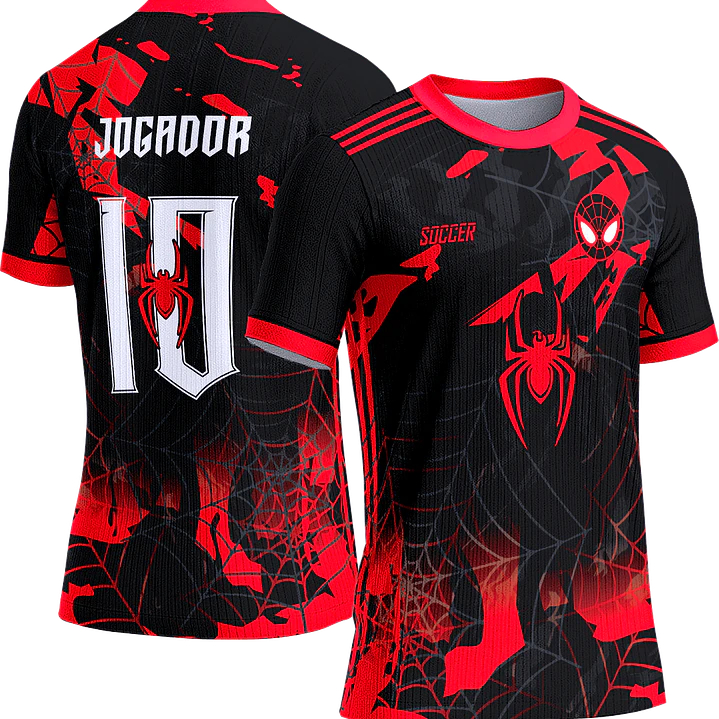 Arte Vetor Camisa Interclasse 468 Homem Aranha 1