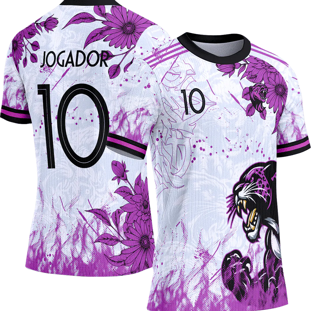 Arte Vetor Camisa Interclasse 469 Onça-Pintada 1