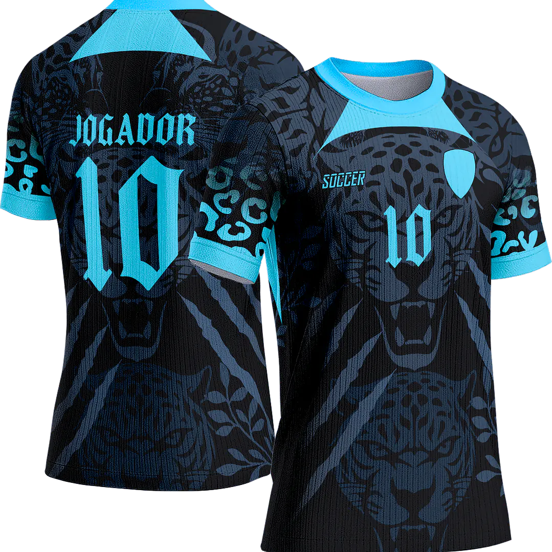 Arte Vetor Camisa Interclasse 471 Onça-Pintada 1