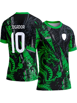Arte Vetor Camisa Interclasse 472 Dragão