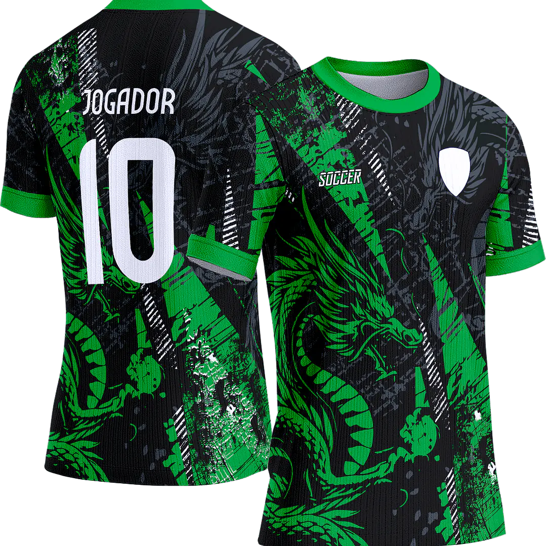Arte Vetor Camisa Interclasse 472 Dragão 1